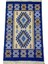 Makine Dokuma Uşak Kilimi, Püsküllü, Çift Taraflı, 1x3m 2