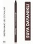 Suya Dayanıklı Jel Göz Kalemi (Koyu Kahve) - Extreme Tattoo Gel Pencil - 002 Walnut - 8682536028844 1