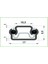 Metal Bilyalı Çekmece Rayı 17mm x 35cm Tek Açılım - Dayanıklı Mekanizma ile 3