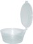 Sert Plastik Kapaklı Sos Kabı 60 cc - 50'li 1