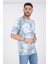 Erkek %100 Pamuk Bisiklet Yaka T-Shirt - Tie Dye Desenli, Günlük Kullanım Için Ideal 2