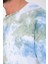 Erkek %100 Pamuk Bisiklet Yaka T-Shirt - Tie Dye Desenli, Günlük Kullanım Için Ideal 5
