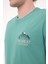 ML FINE 11OTD206 5FX Yeşil Erkek Kısa Kol T-Shirt 4