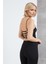 Sırt Dekolteli Büstiyer Ip Askılı Crop Top Büstiyer 1