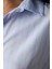 Pamuklu Düğmeli Mila Pamuklu Gömlek Pantolon Açık Mavi Pijama Takımı 4