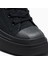 Chuck 70 De Luxe Wedge Kadın Siyah Sneaker 4