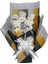 Elegance Peluş Ayıcık Buketi - 6 Adet Yumoş Peluş Ayıcık ve Simli Gümüş Kalp ile Özel Büyük Kutuda 2