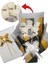 Elegance Peluş Ayıcık Buketi - 6 Adet Yumoş Peluş Ayıcık ve Simli Gümüş Kalp ile Özel Büyük Kutuda 4