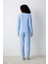 Blue Soft Açık Mavi Pantolon Pijama Takımı 4