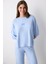 Rain Mavi Pantolon Pijama Takımı 2