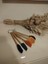 Mini Silikon Spatula ve Fırça Seti, 5 Parça, 20 cm Karışık Renkli, Bambu Saplı Mini Silikon Spatula ve Fırça Seti, 5 Parça, 20 cm Karışık Renkli, Bambu Saplı 2