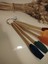 Mini Silikon Spatula ve Fırça Seti, 5 Parça, 20 cm Karışık Renkli, Bambu Saplı Mini Silikon Spatula ve Fırça Seti, 5 Parça, 20 cm Karışık Renkli, Bambu Saplı 3