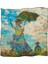 %100 Ipek Bandana FULAR(55X55 Cm) - Monet (Japon Köprüsü) 1