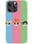 Powerpuff Girls iPhone Tüm Modellere Uyumlu Kılıf iPhone 6,7,8,x,11,12,13,14,15,16 Plus 2