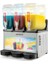 Slush Triple Allure Meyve Suyu Dispenseri 12+12+12 Litre 1