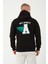 Kapüşonlu Sweatshirt Siyah 2