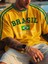 Yeni Sezon Unisex Omuz Detaylı Brasil Baskılı Oversize T-Shirt 1