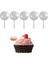 Sos Damlalığı 6lı Daire Cupcake Kek Tatlı Dondurma Sos Dolgu Tüpü Sosluk Marmelat Damlalık 1