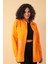 Yazı Taş Baskı Kadın Oversize Gömlek - 0243 1