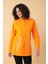 Yazı Taş Baskı Kadın Oversize Gömlek - 0243 4