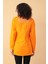 Yazı Taş Baskı Kadın Oversize Gömlek - 0243 5