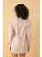 Yazı Taş Baskı Kadın Oversize Gömlek - 0243 4