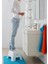 Kaymaz Taban Banyo Basamağı 45X35X25 cm İkea Tabure Basamak Plastik Çocuk Basamağı Beyaz Renk 1