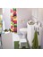 Kaymaz Taban Banyo Basamağı 45X35X25 cm İkea Tabure Basamak Plastik Çocuk Basamağı Beyaz Renk 3