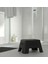 Kaymaz Taban Banyo Basamağı 45X35X25 cm Ikea Tabure Basamak Plastik Çocuk Basamağı Siyah Renk 1