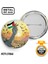 Filistin Zafer Bayrak İğneli Rozet 44 mm 1
