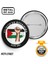 Soykırıma Dur De! İğneli Rozet 44 mm 1