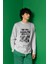 Uzunkollu Sweatshirt Baskılı 1