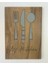 Ahşap Desenli Epoksi Reçine Kaplamalı Tablo - My Kitchen 1