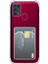 Samsung Galaxy M31 Kapak Kamera Korumalı Kartlıklı Darbe Emici Özellikli Şeffaf Silikon Kılıf 1