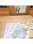 Doğal Ahşap Yapboz, Dinozor Puzzle, 12 Parça, Çizim Şablonu, Sticker Etiket Hediyeli, T-Rex 4