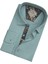 Pamuklu Uzun Kollu Mint Erkek Gömlek (Slim Fit Kalıp) 2
