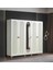 peri %100 mdf Membran 5 Kapaklı Dolap gardırop 1