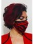 Filtreli Yıkanabilir Maske Desenli Baskı 3