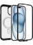 Defender Xt Iphone 15 / Iphone 14 / Iphone 13 Için Kılıf, Magsafe Özellikli, Darbeye Dayanıklı, Ultra Sağlam, Koruyucu Kılıf, 5x Askeri Standartlara Göre Test Edilmiştir, Şeffaf/siyah 1
