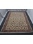 Vintage 6m2 El Dokuma Eskitme Çiçekli Pastel Yün Salon Halısı 5716 4