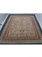 Vintage El Dokuma 6m2 Eskitme Pastel Kula Izmir Yün Salon Halısı 5715 5