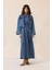 Ceket Elbise Denim Ikili Takım Mavi 9303-TK 2