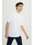 %100 Pamuk Oversize Fit Rahat Kesim Bisiklet Yaka Baskılı Tişört 3