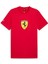 Scuderıa Ferrarı Hp Race Colored Bıg Shıeld Erkek Tişört 4