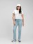Mid Rise Straight Leg Washwell™ Jean Pantolon 1