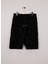 Lastikli Bel Regular Fit Siyah Erkek Çocuk Şort IB0IB02426BEH 1