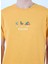 D5SM-TST3847 Turuncu Bisiklet Yaka Relaxed Baskılı Erkek T-Shirt 4