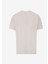 D5SM-TST3847 Kırık Beyaz Bisiklet Yaka Relaxed Baskılı Erkek T-Shirt 2