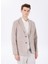 Vizon Erkek Slim Fit %100 Deri Süet Blazer Ceket F5SM-CKT 2924 3