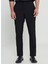 Lastikli Bel Normal Paça Slim Fit Siyah Erkek Pantolon ACE001252195_SYH 1
